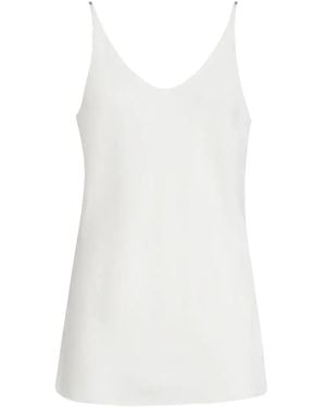 Brunello Cucinelli Silk Blouse - White