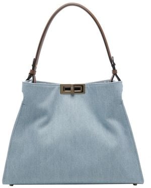 Fendi Medium Way Handbag - Blue