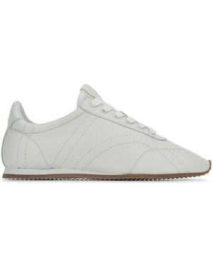TOTEME Flex Nappa Sneakers - White