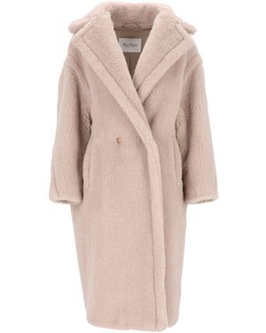 Max Mara Teddy Bear Icon Coat - Natural