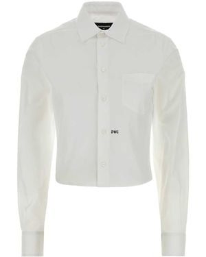 DSquared² White Poplin Shirt