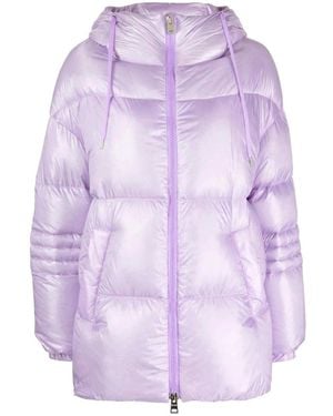 Herno Quilted Padded Jacket - Purple