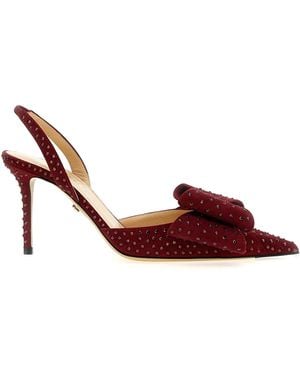 Mach & Mach Mach & Mach 'Le Cadeau' Slingback - Red
