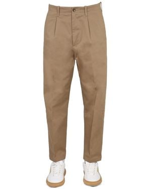 Etro Modern Worker Pants For - Natural