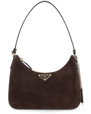 Prada Tote Bags - Brown
