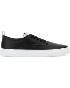 Givenchy Leather New City Sneakers - Black