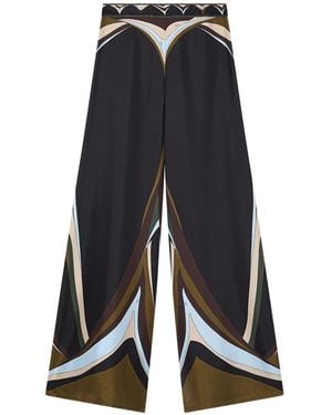 PUCCI Fari-Print Pants - Blue
