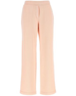 Dolce & Gabbana Dolce & Gabbana Logo Embroidery Sweatpants - Natural