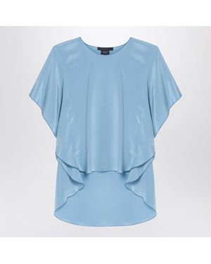 Max Mara Light Flowy Blouse - Blue