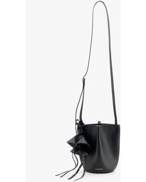 Givenchy Nano Snap Leather Crossbody Bag - White