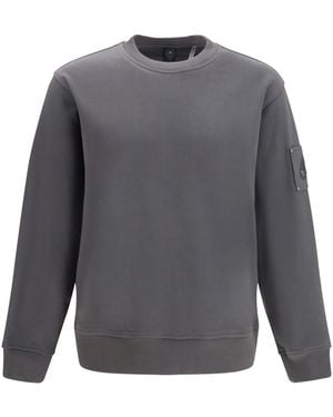 Moose Knuckles Hartsfield Crewneck Sweatshirt - Gray