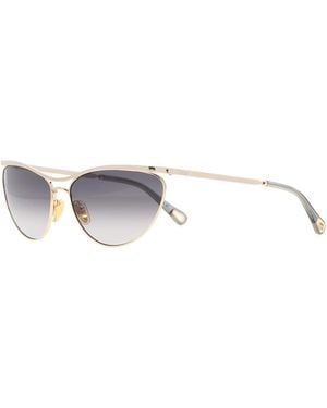 Chloé Metal Uma Sunglasses - White
