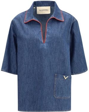 Valentino Denim Shirt - Blue