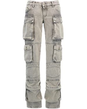 The Attico 'Essie' Jeans - Gray