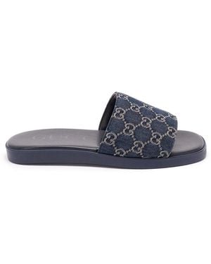 Gucci 'Charlie' Slides - Blue