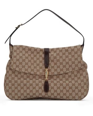 Gucci Jackie Flap - Brown