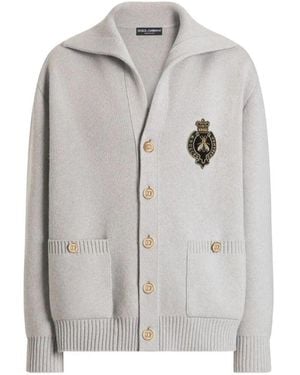 Dolce & Gabbana Dolce & Gabbana Cardigan - Gray