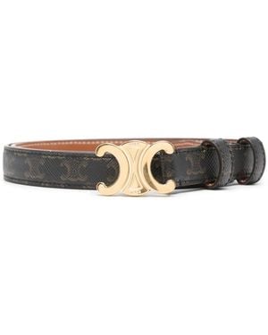 Celine Triomphe Canvas Belt - Multicolor