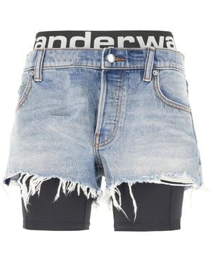 Alexander Wang Clothing Shorts - Blue