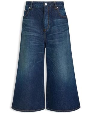 Alaïa Palazzo Shorts - Blue