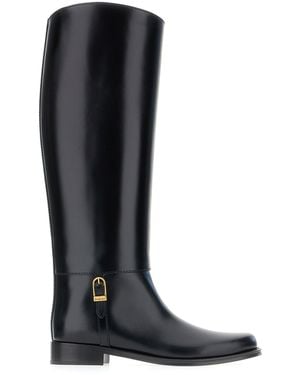 Saint Laurent Shoes Boots - Black