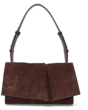 Christian Louboutin Baggy' Small Shoulder Bag - Brown
