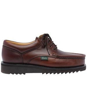 Paraboot Thiers Lace Up Shoes - Brown