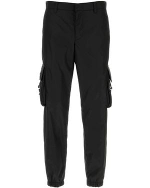 Prada Black Re-nylon Cargo Pant