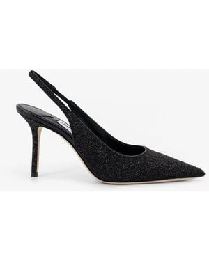 Jimmy Choo With Heel Pelle - Black