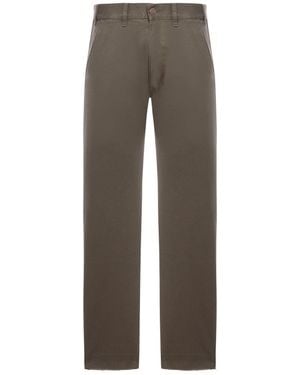 Celine Cotton Chinos Jeans - Gray