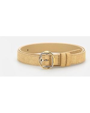Jacquemus La Ceinture Salon Fine Belt - Natural