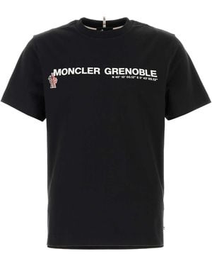 Moncler Stretch Cotton T-Shirt - Black