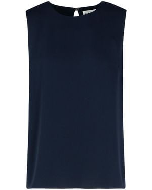 P.A.R.O.S.H. Polyester Blouse - Blue