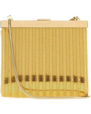 Alberta Ferretti Pochette - Yellow