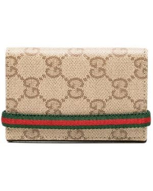 Gucci Neutrals Wallets & Cardholders - Natural