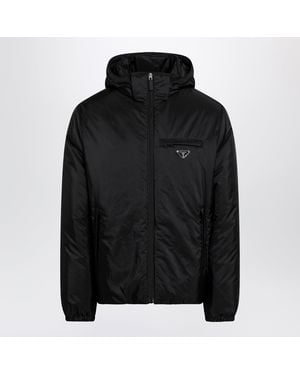 Prada Re-Nylon Down Jacket - Black