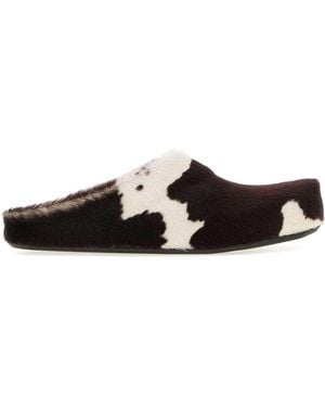 Marni Slip On Mules - Black