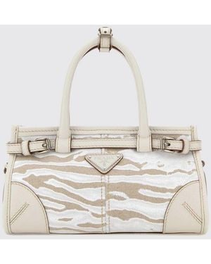 Prada Tote Bag - Natural