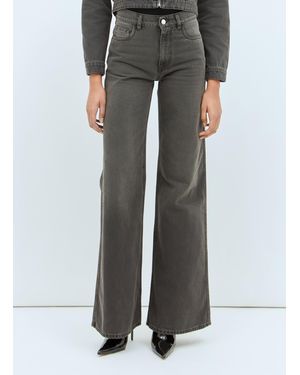 Coperni Wide Leg Jeans - Gray