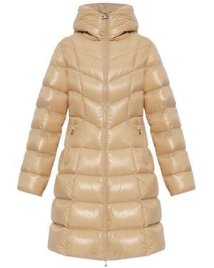 Moncler Marusse Long Down Jacket - Natural