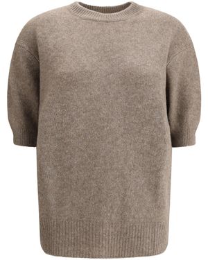 Lisa Yang Siv Cashmere Sweater - Gray