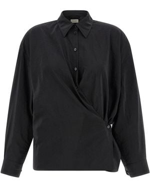 Lemaire Relaxed Solid Shirt - Black
