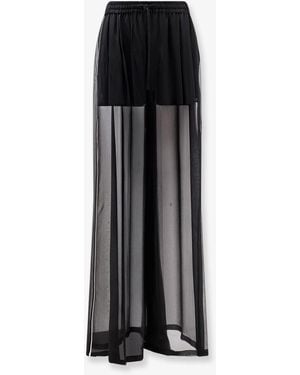 Dolce & Gabbana Pajamas Silk Pants - Black
