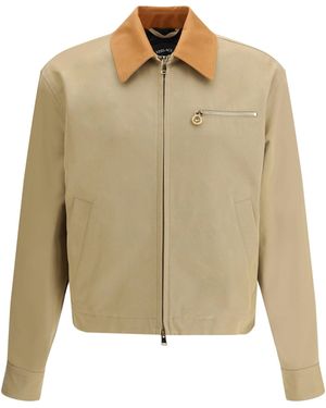Versace Cotton Jacket - Natural