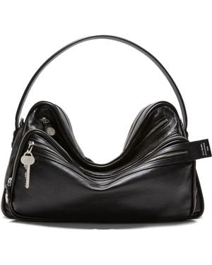 Acne Studios Camero Camera Leather Shoulder Bag - Black