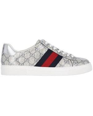 Gucci Ace" Sneakers - White