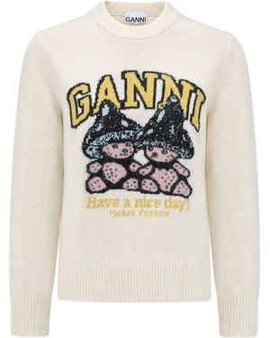 Ganni Clothing Knitwear - Multicolor