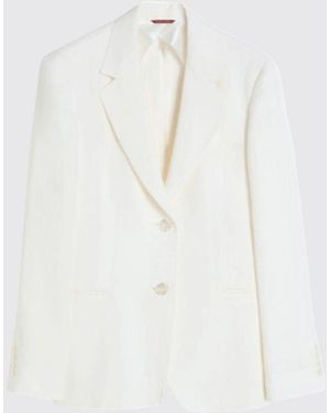 Max Mara Jacket Natural - White