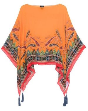 Etro Capes - Orange