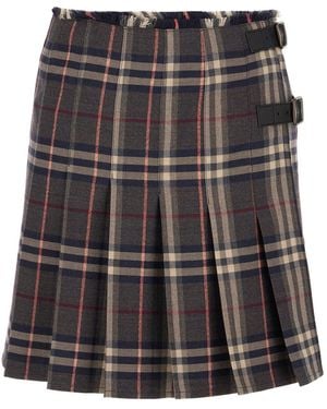 Burberry Clothing Skirts - Black